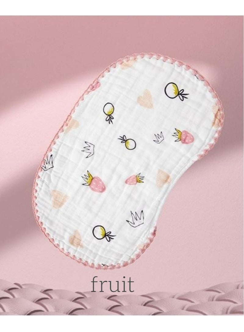 TEN-M JOURNEY Multi-Use Baby Nursing Towel, Bib Towel, and Pillow Cover | 10-Layer Breathable Antibacterial Cotton | High Sweat Absorption | Suitable for Babies 0-12 Months 39x25cm - Image 1