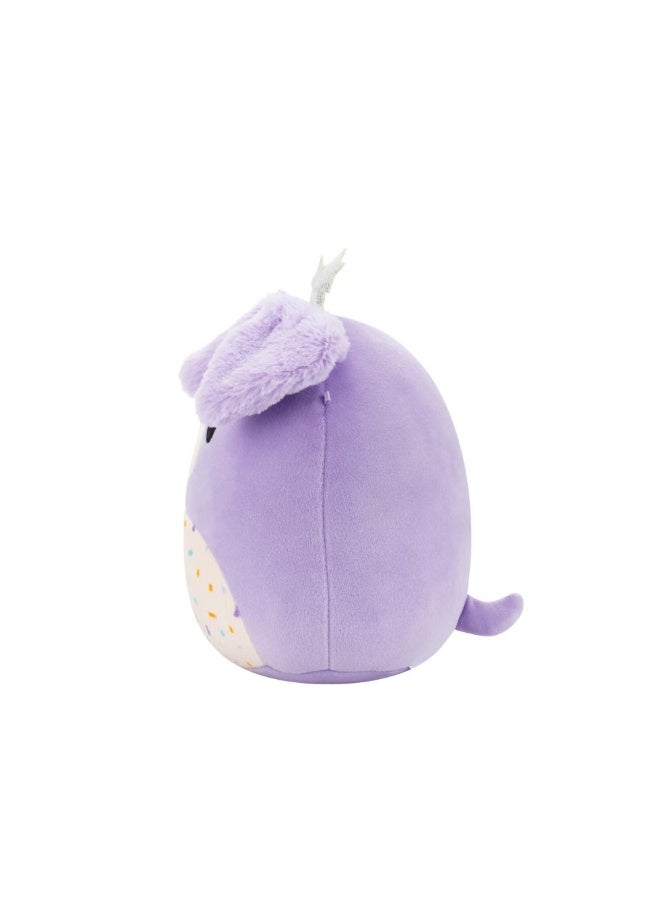 Squishmallows SQCR - Little Plush (7.5 Inch Squishmallows) (Deontay - Purple Retriever W/Confetti Belly and Star Headband) - Image 3