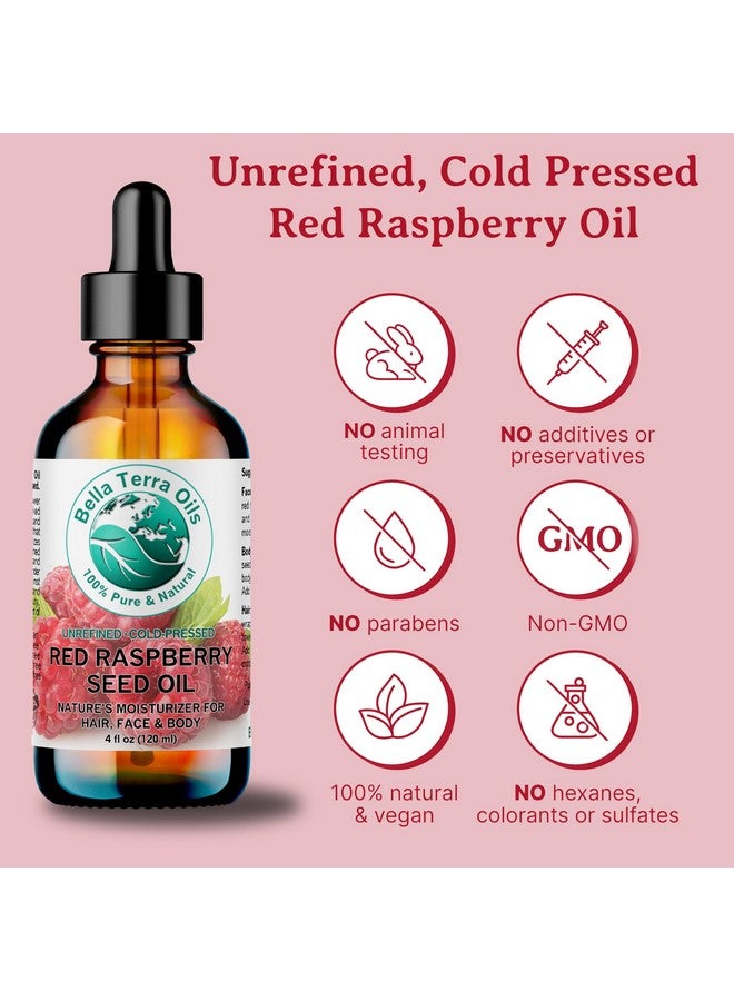 بيلا تيرا أويلز - زيت بذور التوت الأحمر 8 أونصة - انغمس في ثراء أوميغا 3 و6 و9، إكسير معصور على البارد، رفيق البشرة المتألقة - Image 2