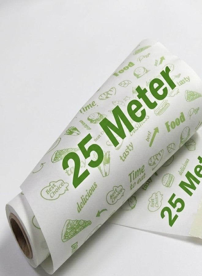 DITYAM wrap Food Grade Butter Paper Roll, 25M, Safe Hygienic Everyday Kitchen Essential - Image 1