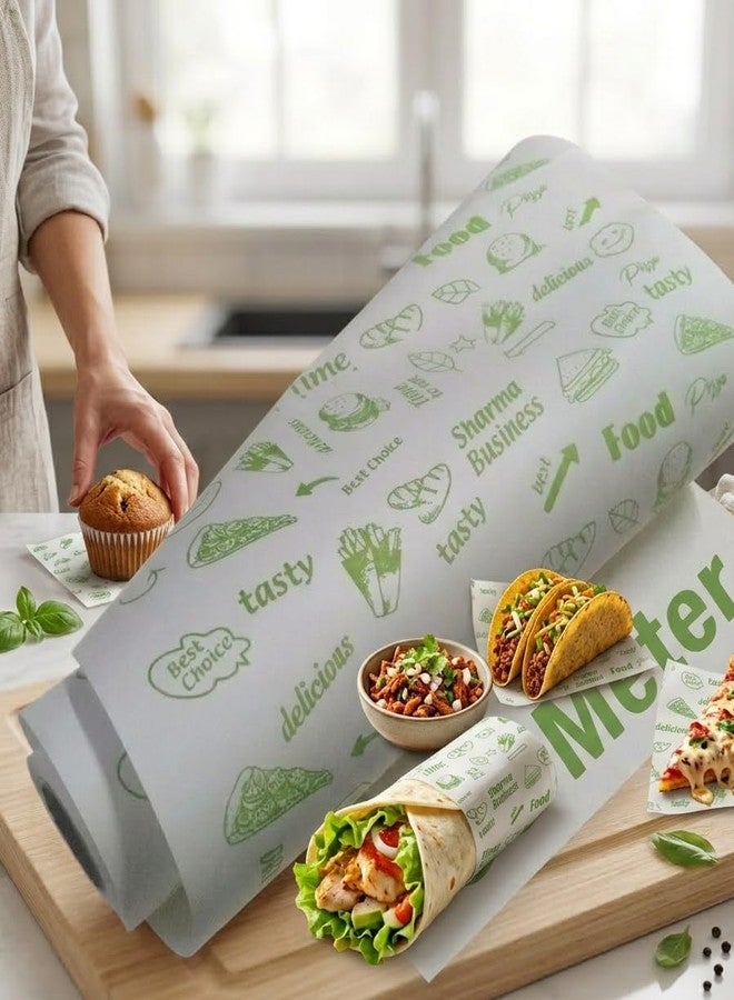 DITYAM wrap Food Grade Butter Paper Roll, 25M, Safe Hygienic Everyday Kitchen Essential - Image 2
