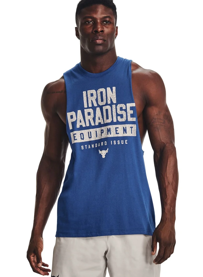 UNDER ARMOUR Project Rock Iron Muscle Tank