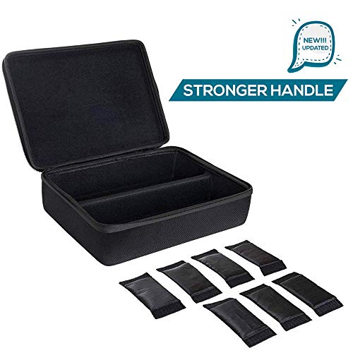 Caseling Card Game Case for Cards Against Humanity - Fits 1650 Cards - Collectible Storage Holder for Trading, Pokemon, Sports, and Playing Cards - Travel Carrying Case with 6 Moveable Dividers - Image 5