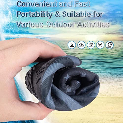 YALOX Water Shoes Women's Men's Outdoor Beach Swimming Aqua Socks Quick-Dry Barefoot Shoes Surfing Yoga Pool Exercise(USA,40/41EU) - Image 5