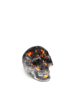 AWNL Crystal Skull Ornament with Yooperlite  - Image 1