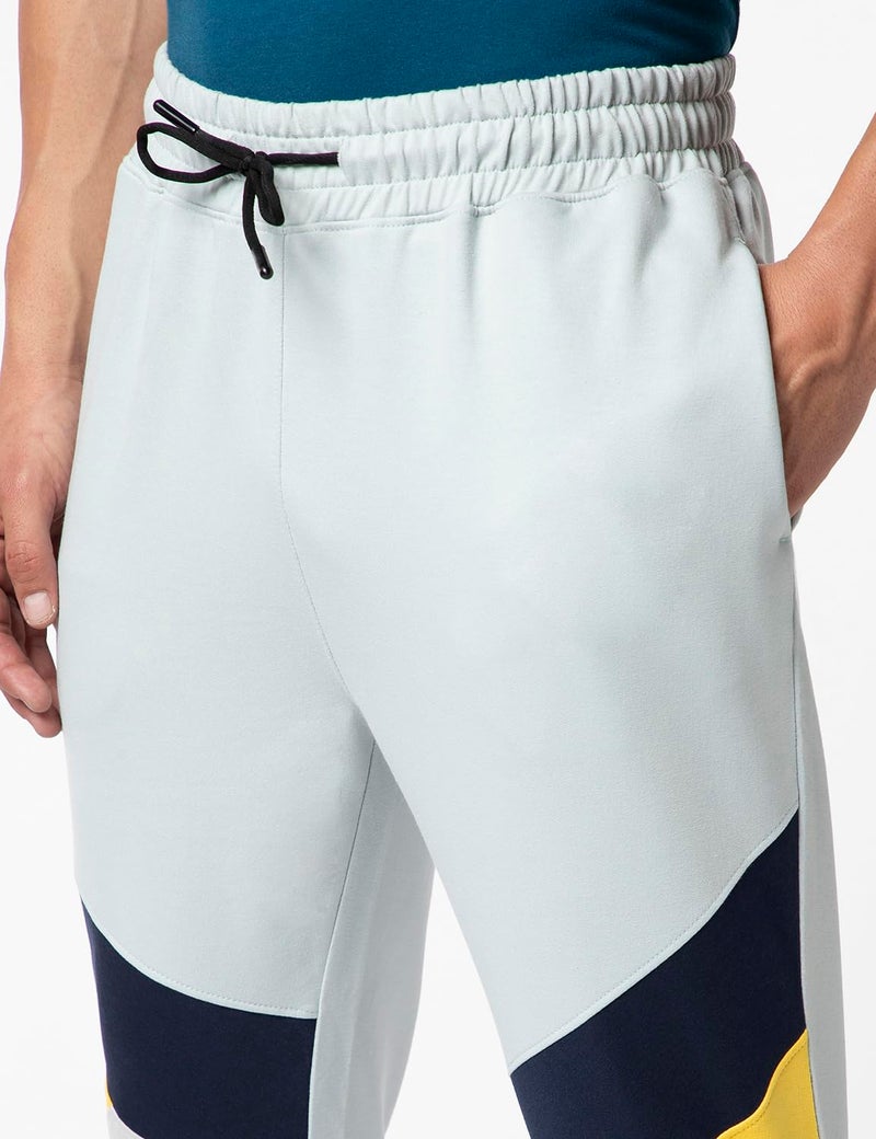 FYLTR Men's Colourblock Joggers with Elasticated Waist and Contrast Drawstrings - Image 4