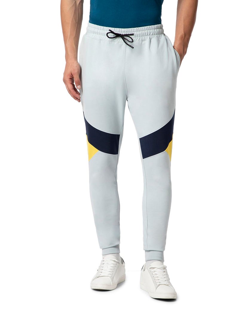 FYLTR Men's Colourblock Joggers with Elasticated Waist and Contrast Drawstrings - Image 1