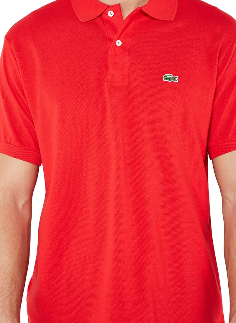 LACOSTE Ribbed Polo