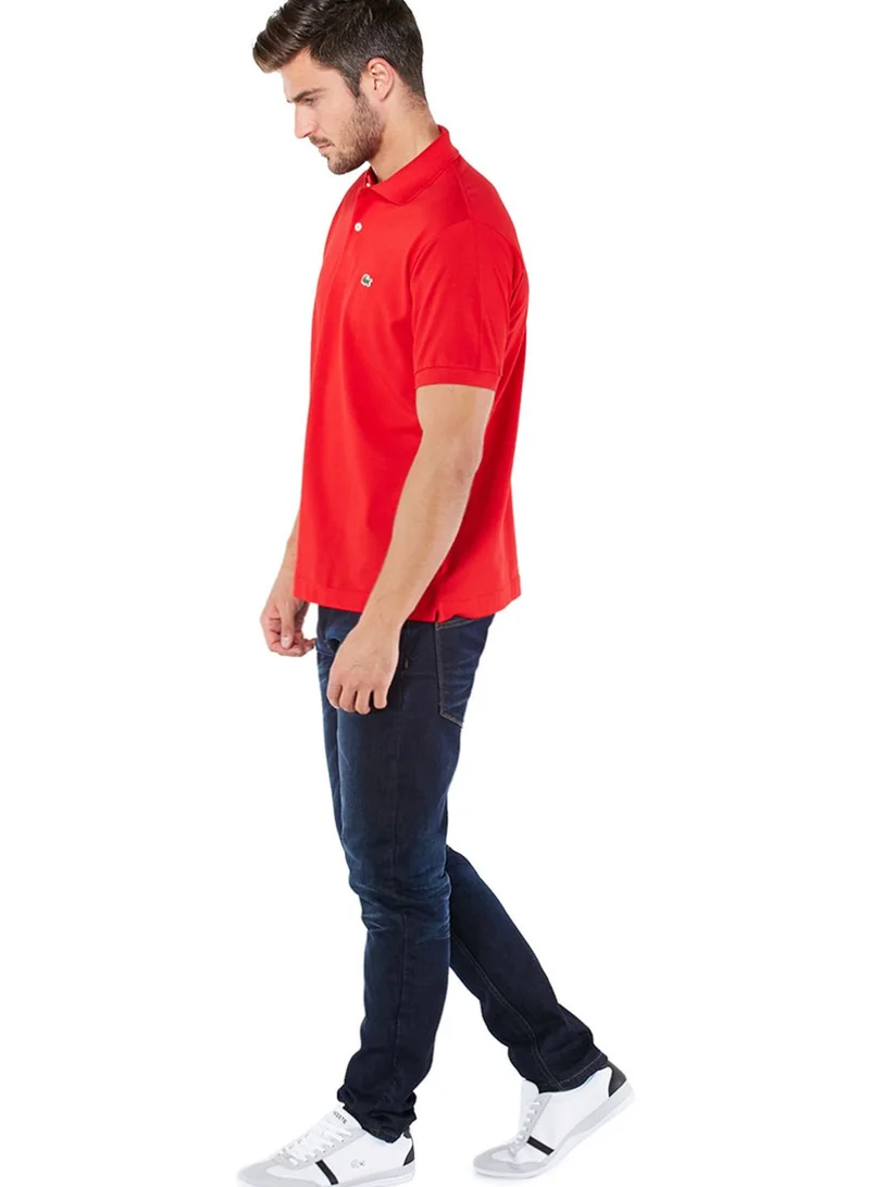 LACOSTE Ribbed Polo