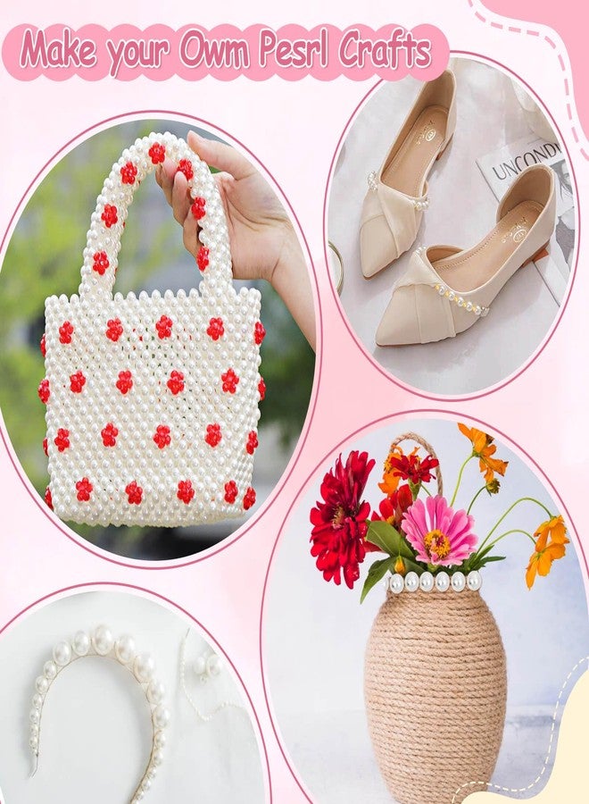 Audab طقم صنع الأساور أوداب، 1332 قطعة من خرز اللؤلؤ وخرز الفضاء الذهبي لصنع الأساور والمجوهرات للبالغين - Image 4