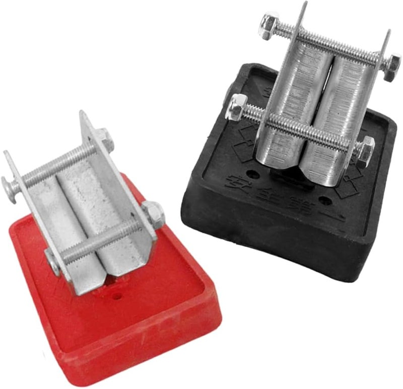 2Pcs Non Slip Ladder Foot Protectors Stabilizers Thickened Pads For Enhanced Stability Safety - Image 1