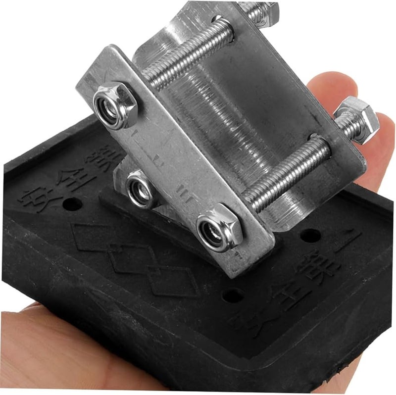 2Pcs Non Slip Ladder Foot Protectors Stabilizers Thickened Pads For Enhanced Stability Safety - Image 3