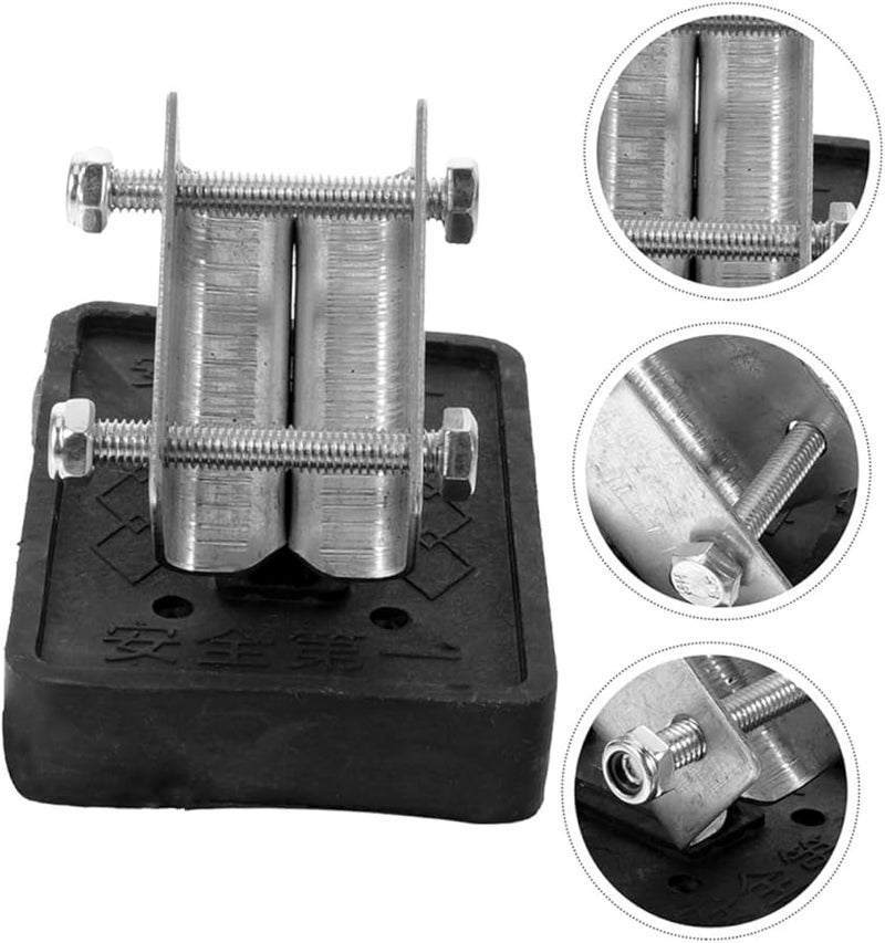 2Pcs Non Slip Ladder Foot Protectors Stabilizers Thickened Pads For Enhanced Stability Safety - Image 4