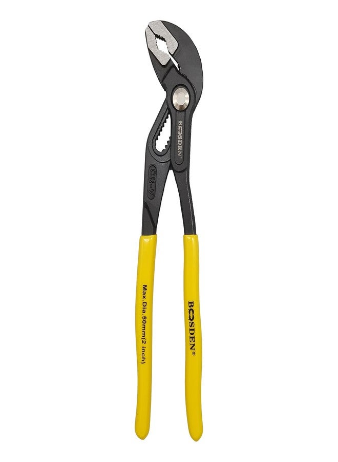 BOOSDEN Water Pump Pliers, BOOSDEN Slip Joint Pliers, 10 Inch Groove Joint Pliers, CRV Steel Wrench Pliers, Quick Adjust Tongue and Groove Pliers for Home Repair, Gripping, Nuts, Bolts, Pipe & Fittings - Image 1