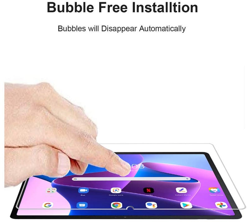 Robustrion Tempered Glass Screen Protector Guard for Lenovo Tab M10 FHD Plus 10.6 inch 3rd Gen Generation Tablet - Image 3