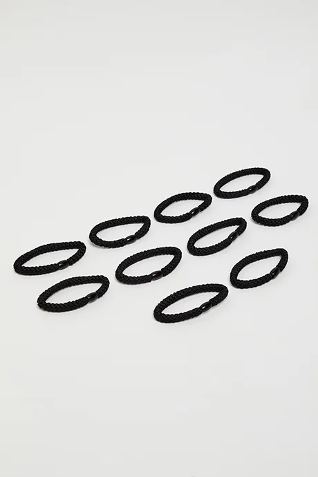 R&b 10 Pack Ponytail Hairbands