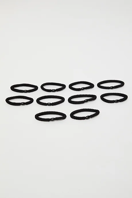 R&b 10 Pack Ponytail Hairbands