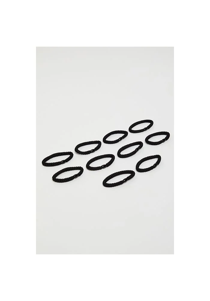 10 Pack Ponytail Hairbands