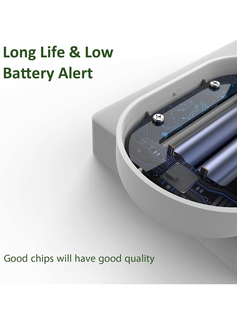 SOLARAE Smart Water Leak Detector Kit - WiFi Connectivity, Adjustable Alarm, App Alerts, Home Security, Basement Protection, Kitchen & Bathroom Safety - Image 4