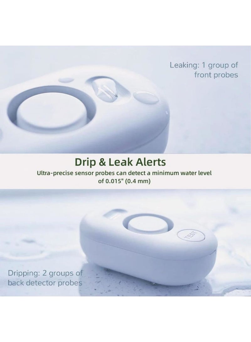 SOLARAE Smart Water Leak Detector Kit - WiFi Connectivity, Adjustable Alarm, App Alerts, Home Security, Basement Protection, Kitchen & Bathroom Safety - Image 5