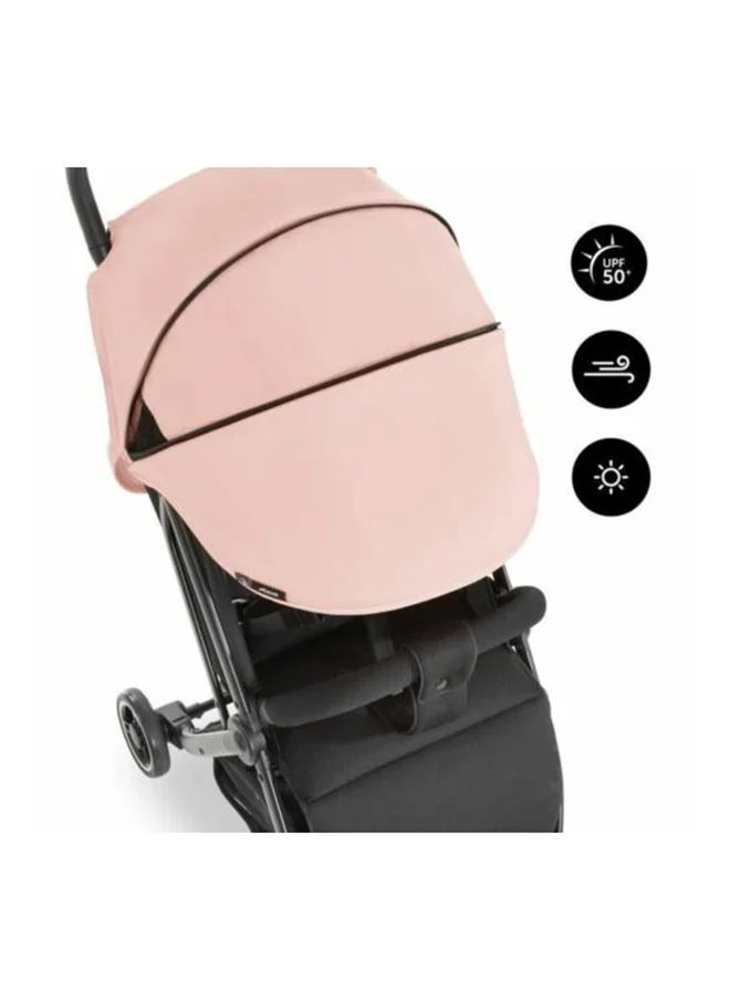 hauck Sun Canopy For Pushchair Swift X, Upf 50 +, 3 Zones With Ventilation Outlets, Individual Summer Look, Easy To Install, Rose