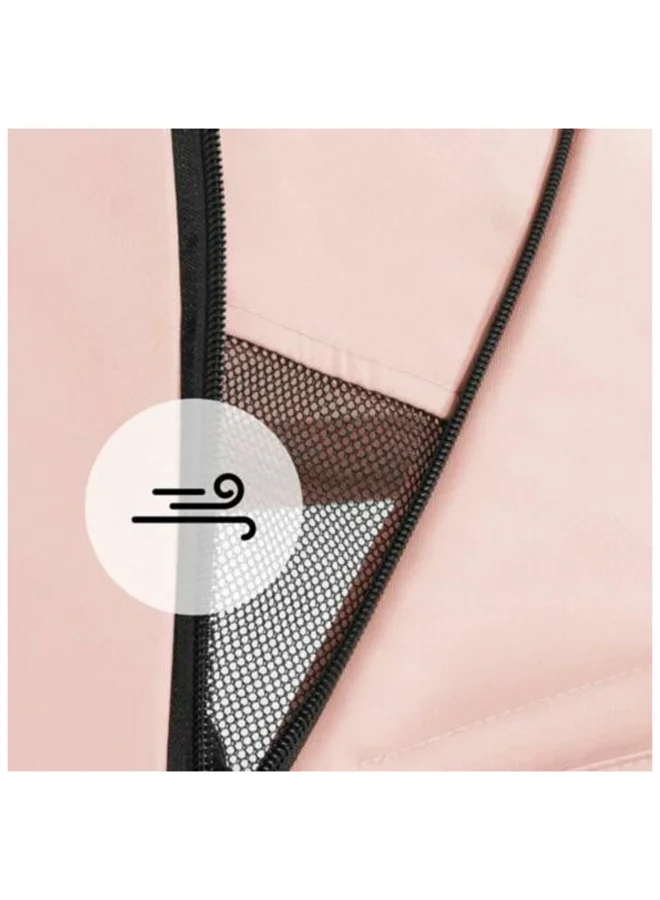 هوك Sun Canopy For Pushchair Swift X, Upf 50 +, 3 Zones With Ventilation Outlets, Individual Summer Look, Easy To Install, Rose