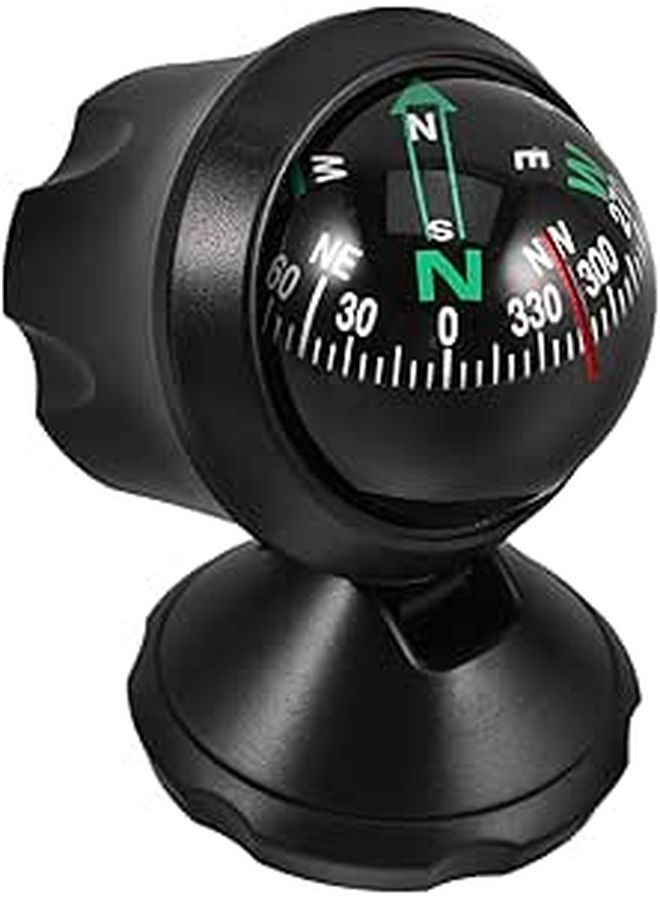 Mobestech Car Dashboard Compass Ball Mount For Vehicle RV Camping Outdoor Travel - Image 1