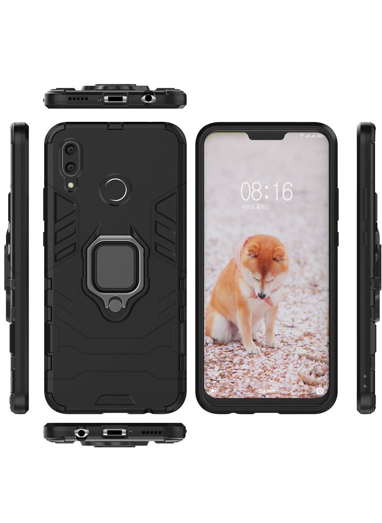 General - for Huawei P Smart Z / Y9 Prime 2019 Case, 2 in 1 Hybrid Heavy Duty Armor Shockproof Defender Kickstand Dual Layer Bumper Hard Back Case - Image 1