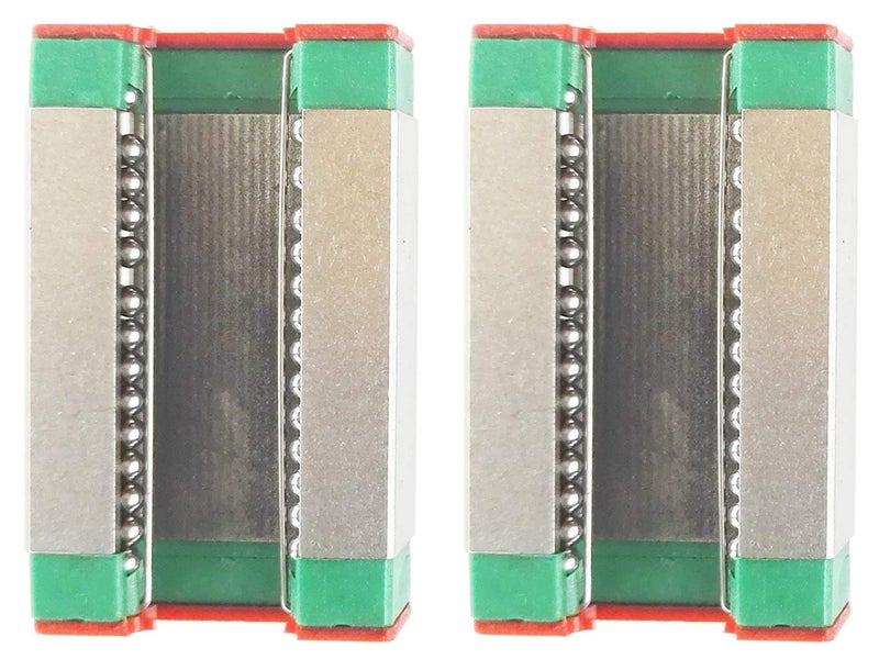 TEN-HIGH MGN12 150mm Linear Guide Rail Linear Motion Slide Rails Linear Motion Products, for 3D Printer and CNC Machine, 2pcs Rails + 2pcs MGN12H Block Bearings (Longer Block) - Image 3