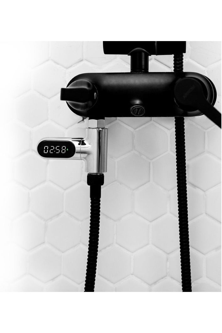 LED Faucet Thermometer Celsius Fahrenheit Digital Display Instant Reading 360 Degree Rotating Water Temperature Monitor Suitable for Home Bathroom and RV Valentines Day Gift - Image 1