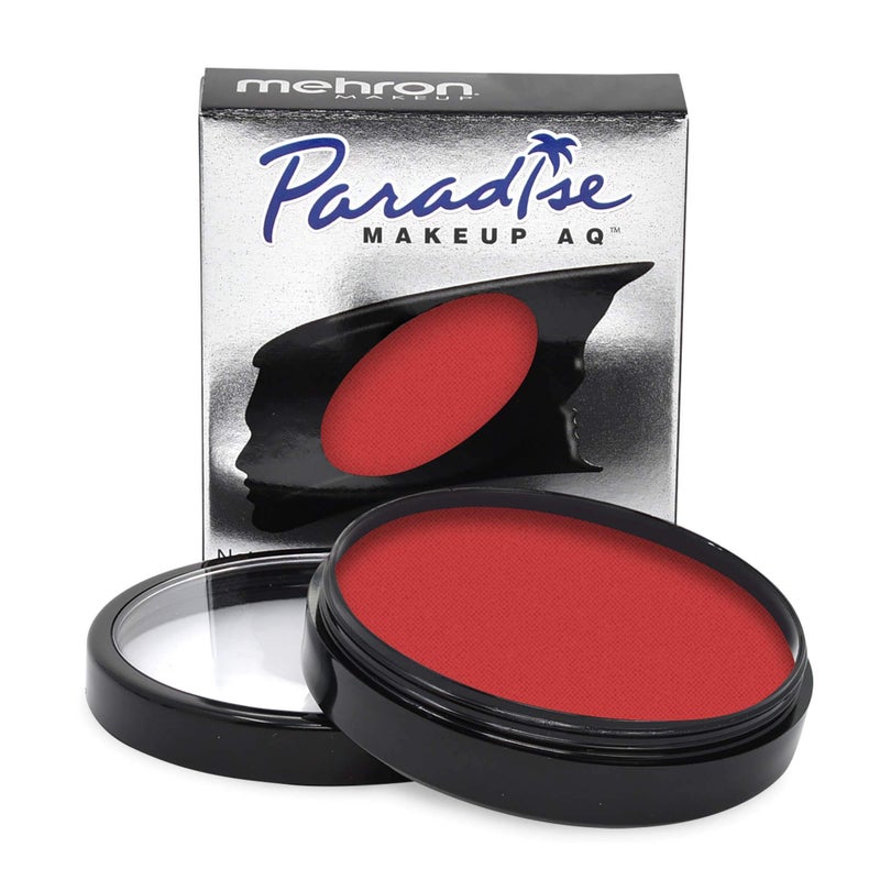 Mehron Makeup Paradise Makeup AQ Pro Size | Stage & Screen Performance, Face & Body Painting, Beauty, Cosplay, and Halloween | Water Activated Face Paint, Body Paint 1.4 oz (40 g) - Beach Berry - Image 1