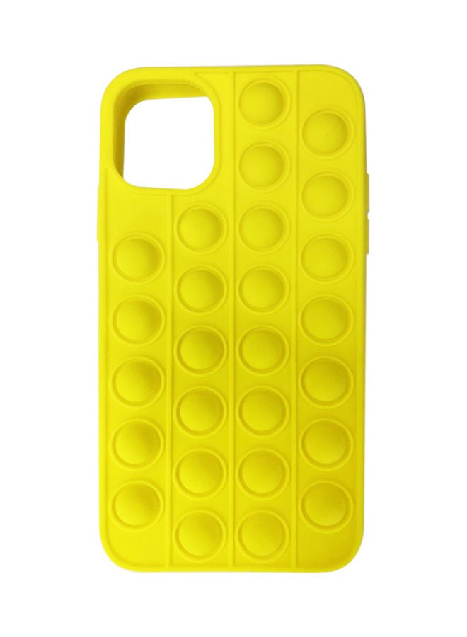 NIBEMINENT Soft Silicone Case Replacement for Apple iPhone 12/12 Pro 6.1'' Yellow - Image 1