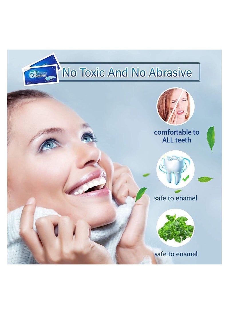 5D Teeth Whitening Strips White Enamel Safe Strips Kit  Fast Acting Helps Remove Smoke/Coffee/Soda Stains - pzsku/ZD8CC88EACFCCEE8E4828Z/45/_/1687179604/781edcb7-72c4-4436-913a-ff542aaed74c