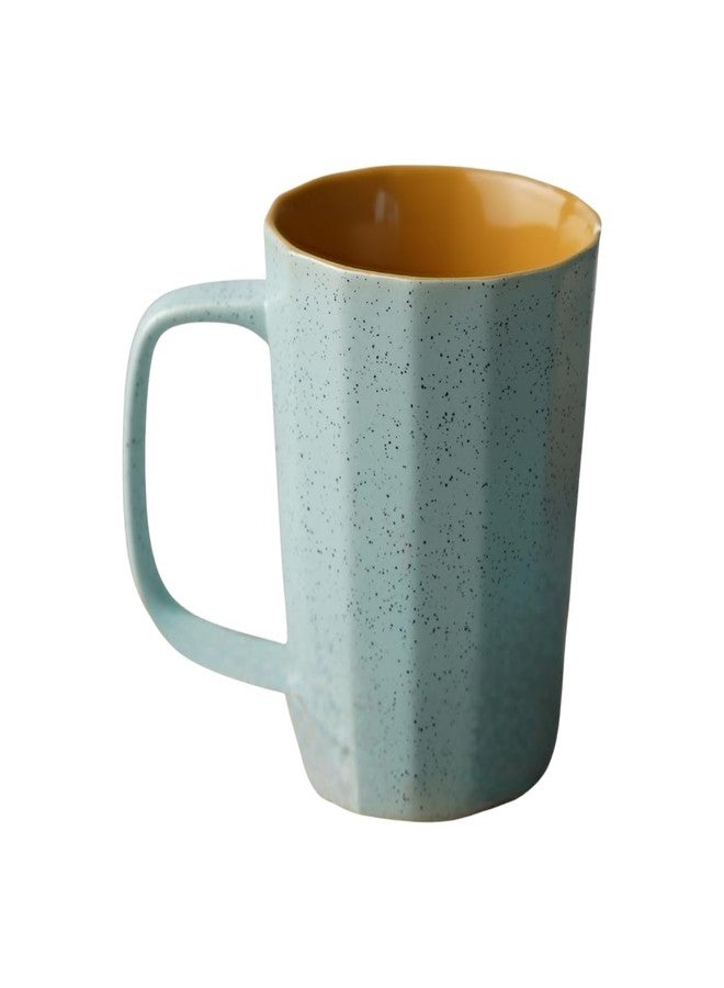 Clay Craft Fine Ceramic Armada Microwave Safe Coffee & Milk Mug, 320Ml, 1 Piece,Blue&Yellow, Mug for Coffee, Ideal for Gifting, Perfect for Home & Office - Image 3