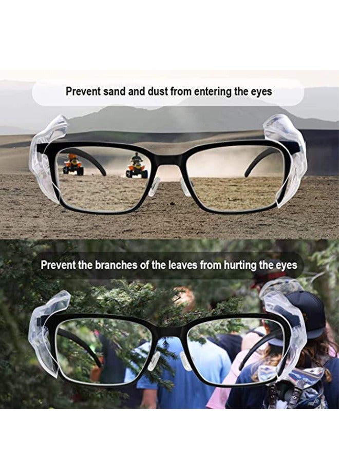 Generic 2-Pairs Glasses Side Shields, Side Shields for Prescription Glasses(Transparent ) - Image 4