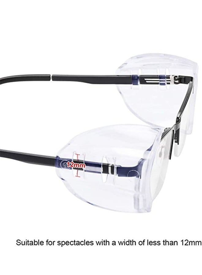 Generic 2-Pairs Glasses Side Shields, Side Shields for Prescription Glasses(Transparent ) - Image 3