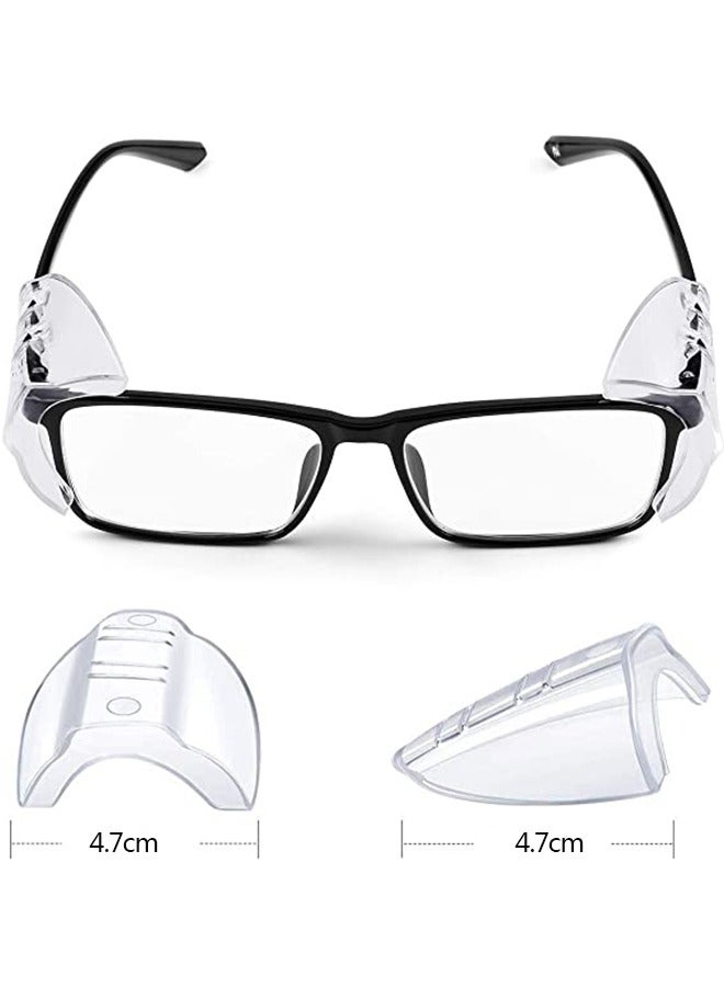 Generic 2-Pairs Glasses Side Shields, Side Shields for Prescription Glasses(Transparent ) - Image 2