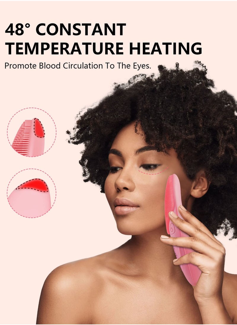 Generic - Portable Rechargeable Waterproof Silicone Sonic Facial Cleansing Brush for Deep Cleaning and Exfoliation - Image 1