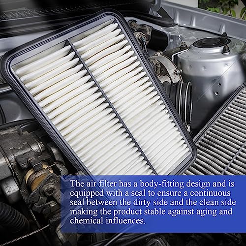 X4XZ CA12061 Engine Air Filter for Honda 2016-2022 Pilot 2018-2020 Odyssey 2019-2023 Passport 2017-2022 Ridgeline 2016-2020 Acura MDX 2021-2023 Acura TLX 17220-5J6-A10 XA10486 PA99178 - Image 5