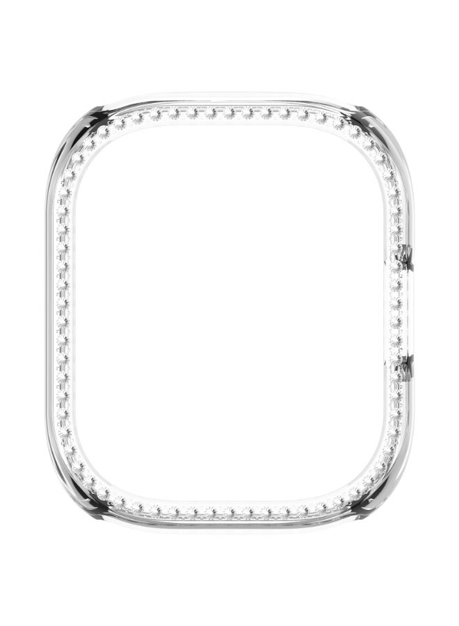Hollow Jewelry Case For Redmi Watch 5 Active Cover Women/Men, Durable Anti-Fall Rhinestone Bumper Frame For Redmi Watch 5 Active Smartwatch Accessories - Image 4