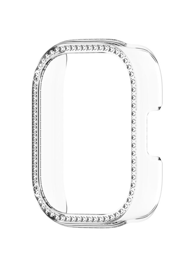 Hollow Jewelry Case For Redmi Watch 5 Active Cover Women/Men, Durable Anti-Fall Rhinestone Bumper Frame For Redmi Watch 5 Active Smartwatch Accessories - Image 2