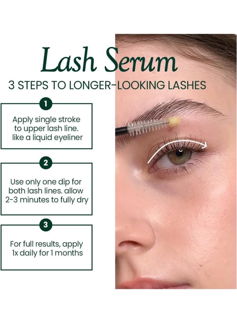 ViveLab Biotin Lash Serum - Eyelash & Eyebrow Growth Serum. Eyelash & Eyebrow for Thick Lashes and Brows Korean Dermatologist-Conceived 0.35oz - Image 4