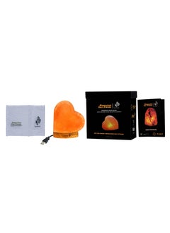GEOHONEY Geohoney - Himalayan Salt Lamp with USB Mini Heart Shape  - Image 5