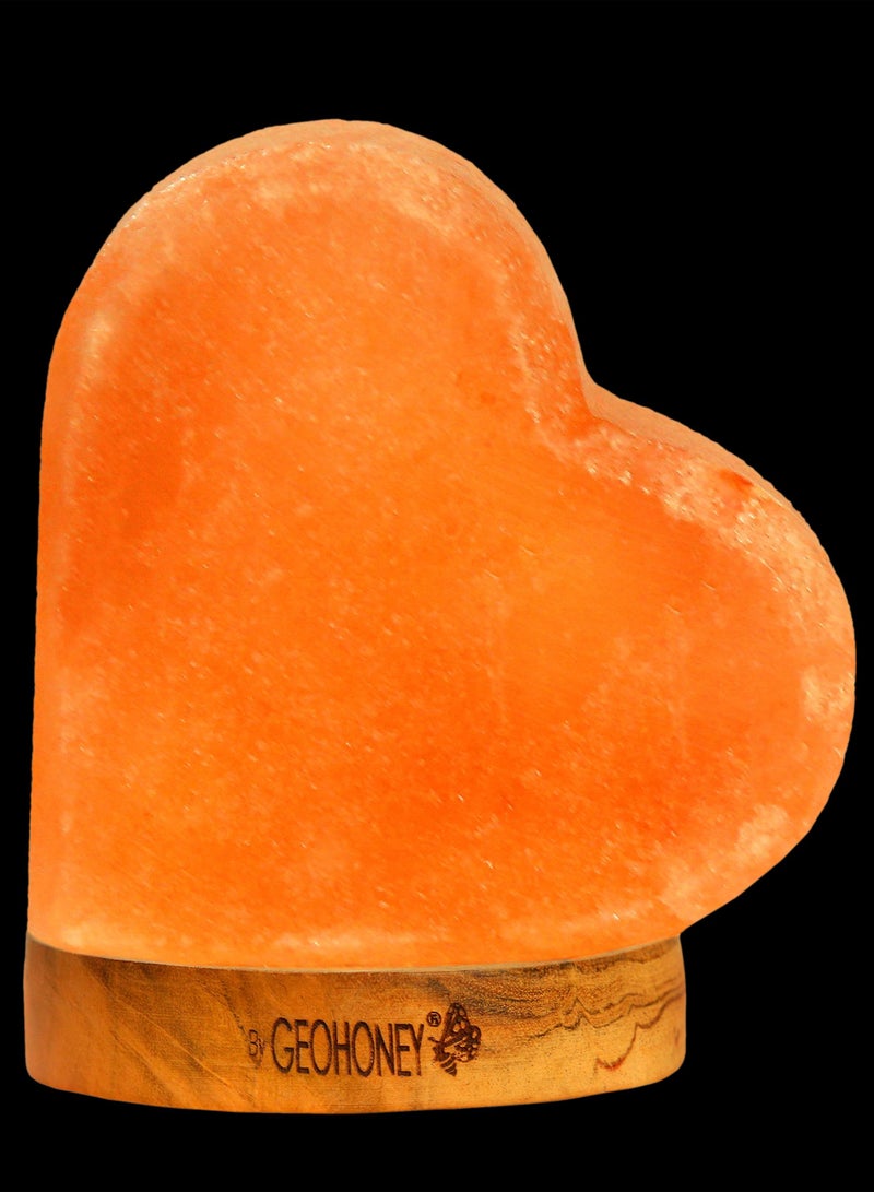 Geohoney - Himalayan Salt Lamp with USB Mini Heart Shape - Image 4