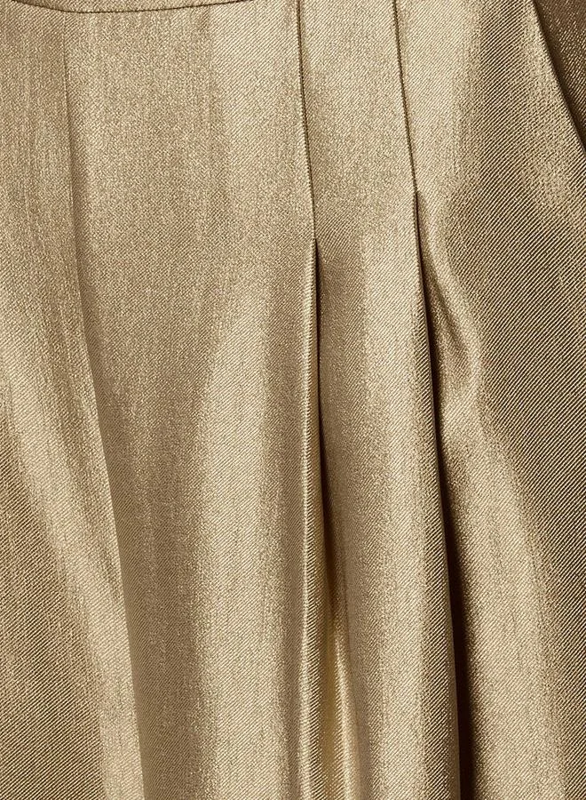 ايكونيك Iconic Pleated Wide Leg Pants