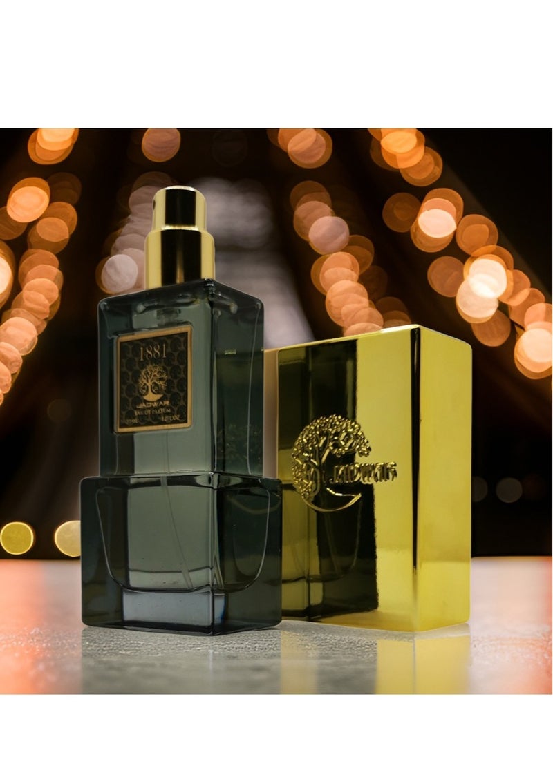 جدوار او دي بارفان  من جدوار , عطر 1881 , عطر فرنسي  بسعة 30 مل - اجعل كل لحظة مناسبة لتجعل من رائحتك علامة مسجلة تميزك بين الجميع.  - Image 3