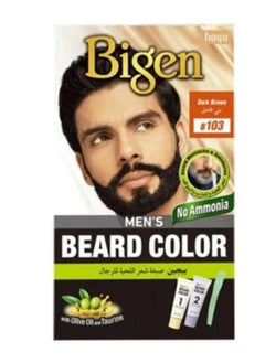 Bigen Men's Beard Color - Dark Brown B103 
