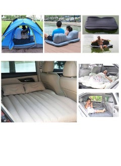 Rabos Car Travel Bed 138 * 85 * 45Cm Suv Air Mattresses Car Inflatable Travel Bed For Camping Children Rear Double Adjustable Sleeping Pad Airbed Seat Cover  - Image 4