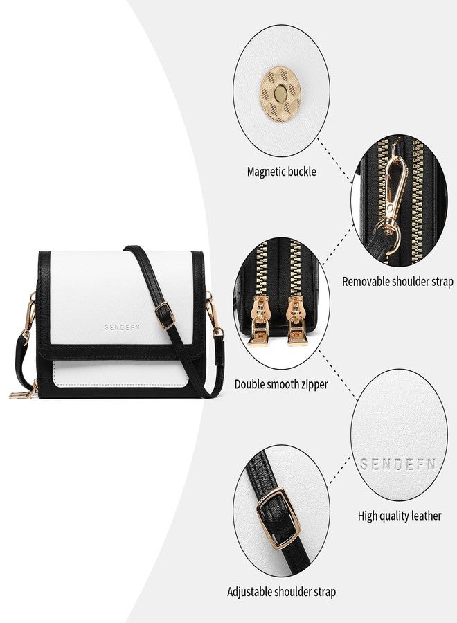 SENDEFN Small Crossbody Bags for Women Leather Cross Body Purses Designer Handbags Shoulder Bag - Image 4
