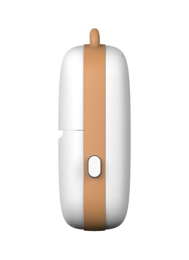 NIBEMINENT Portable Animal Designed Thermal Receipt Printer 10.5x8x3cm White/Brown  - Image 3